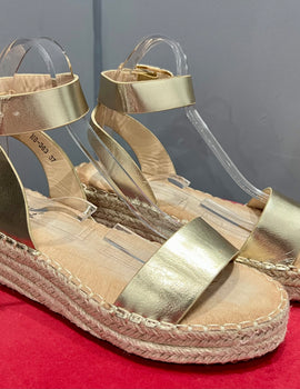 Nat sandals - gold