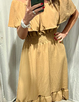 Billy dress - camel