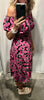 Leana dress - print 2 pink